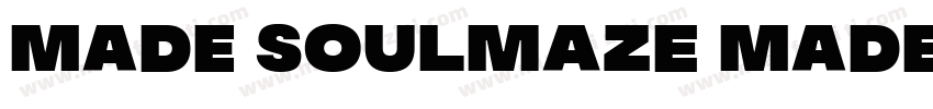 MADE Soulmaze MADE Soulmaze Reg字体转换